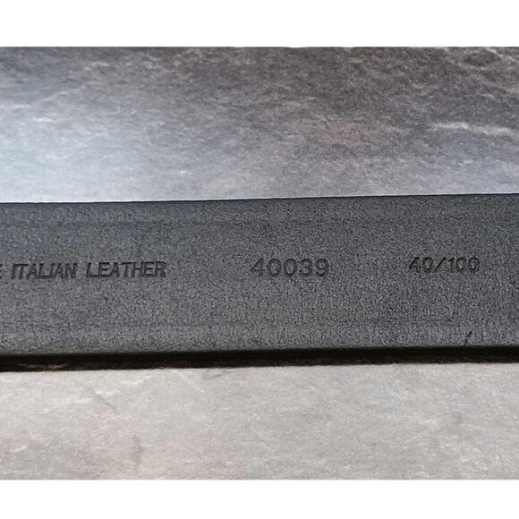 JEFFREY Campbell Italian Leather Distressed Belt Espresso 40 - Picture 5 of 6